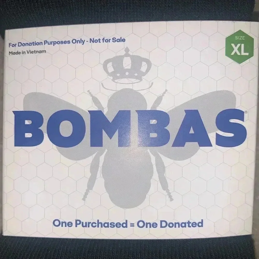Bombas 6 pairs Calf Socks XLarge
